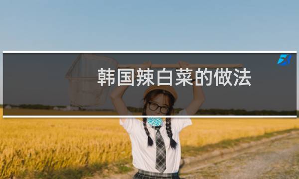 韩国辣白菜的做法