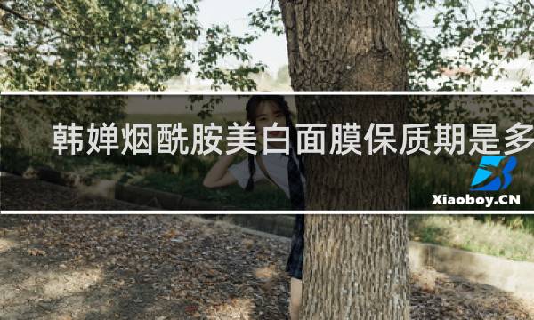 韩婵烟酰胺美白面膜保质期是多久