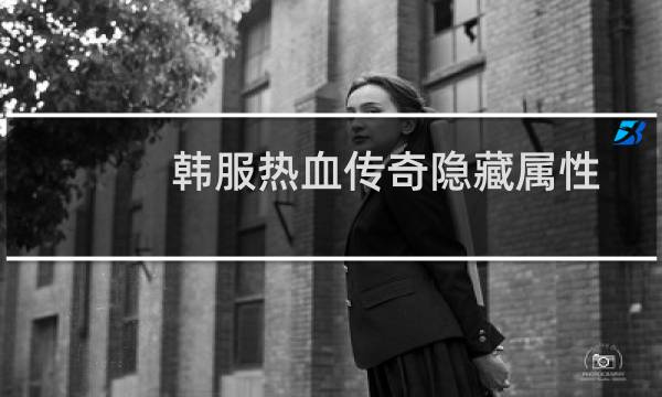 韩服热血传奇隐藏属性