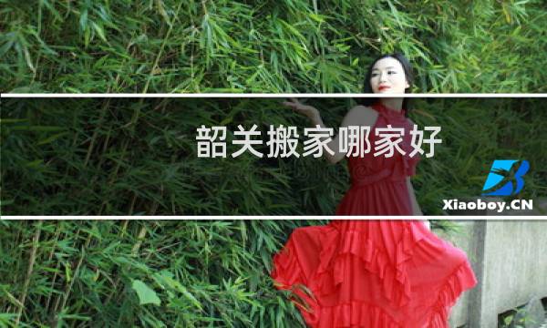 韶关搬家哪家好