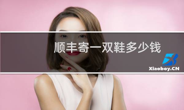 顺丰寄一双鞋多少钱