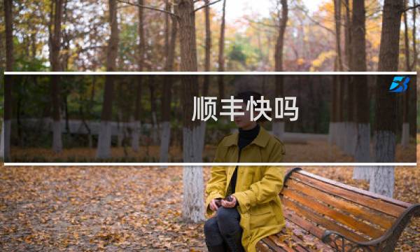 顺丰快吗