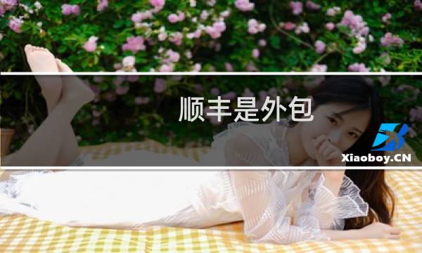 顺丰是外包