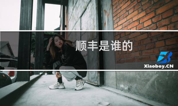 顺丰是谁的