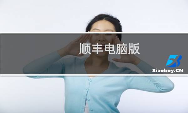 顺丰电脑版