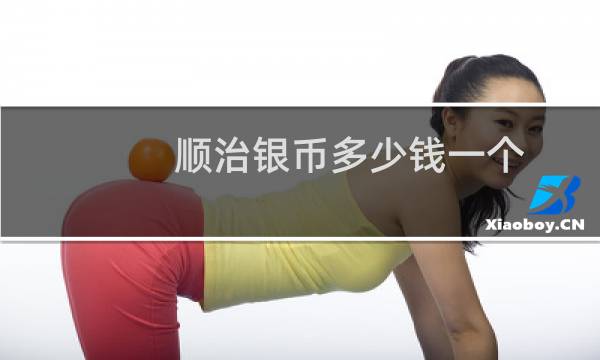 顺治银币多少钱一个