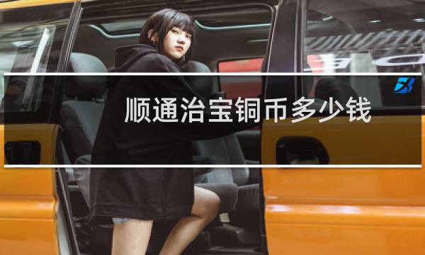 顺通治宝铜币多少钱