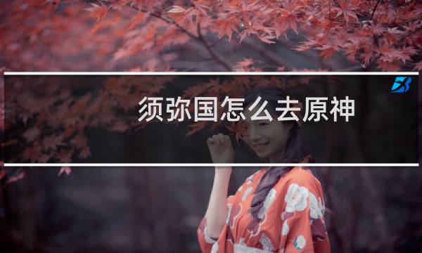 须弥国怎么去原神