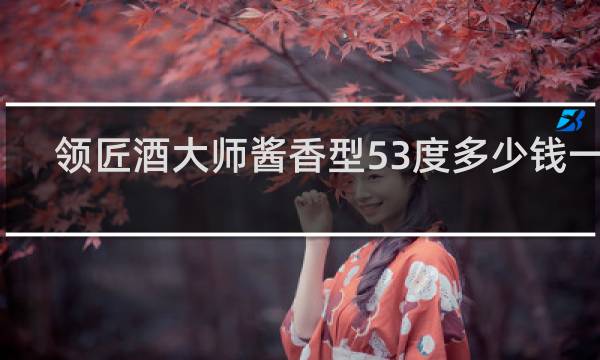 领匠酒大师酱香型53度多少钱一瓶