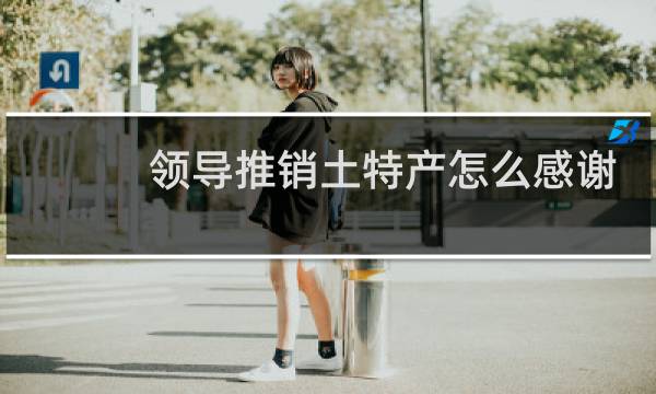领导推销土特产怎么感谢