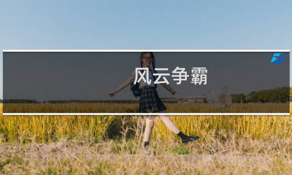 风云争霸 攻略