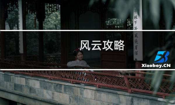 风云攻略
