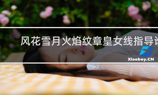 风花雪月火焰纹章皇女线指导谁