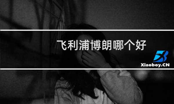 飞利浦博朗哪个好 牙刷