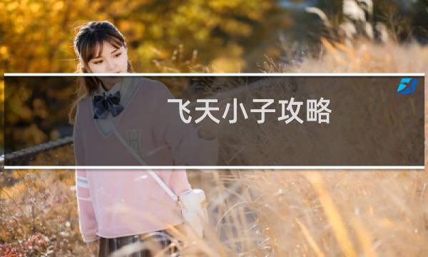 飞天小子攻略