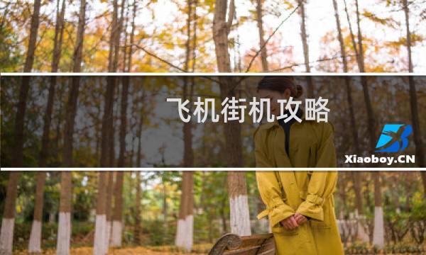 飞机街机攻略