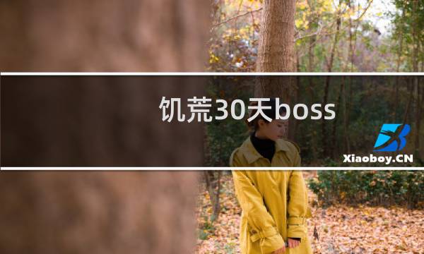 饥荒30天boss 攻略视频攻略