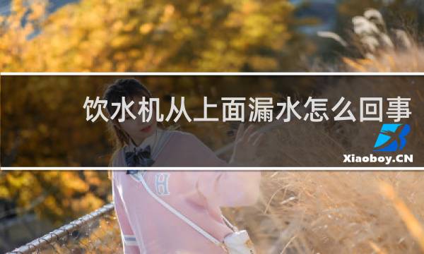 饮水机从上面漏水怎么回事