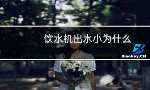 饮水机出水小为什么