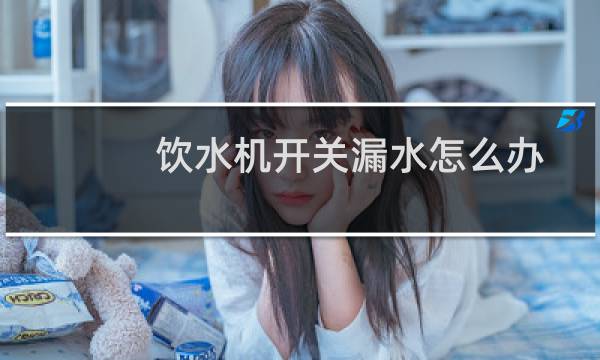 饮水机开关漏水怎么办