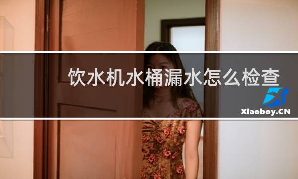饮水机水桶漏水怎么检查