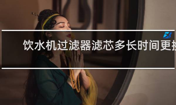 饮水机过滤器滤芯多长时间更换