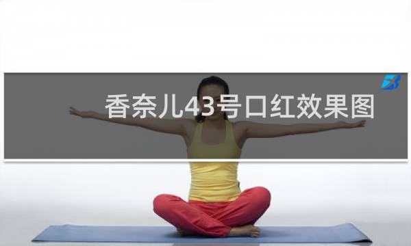 香奈儿43号口红效果图