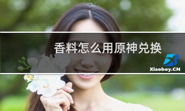 香料怎么用原神兑换