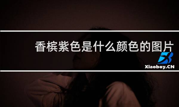 香槟紫色是什么颜色的图片