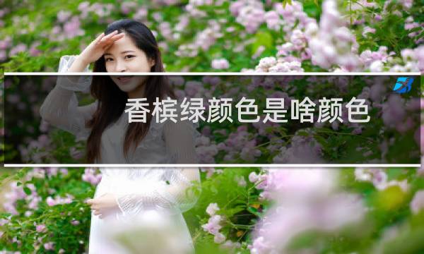 香槟绿颜色是啥颜色