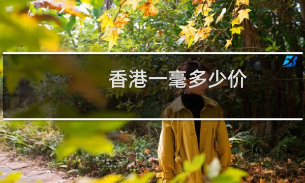 香港一毫多少价