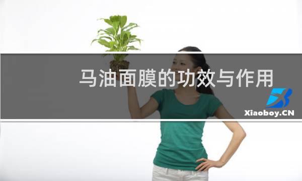 马油面膜的功效与作用