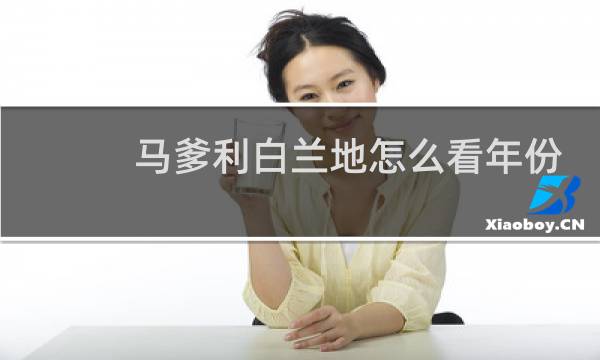 马爹利白兰地怎么看年份