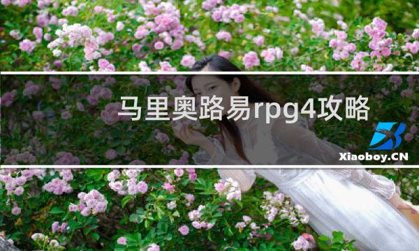 马里奥路易rpg4攻略