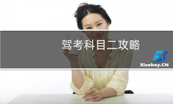 驾考科目二攻略