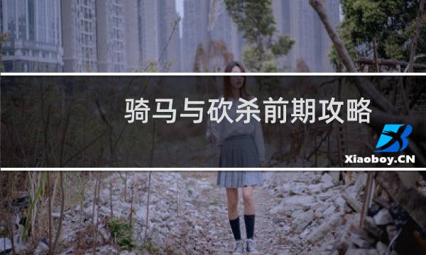 骑马与砍杀前期攻略