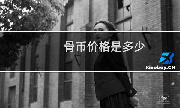 骨币价格是多少
