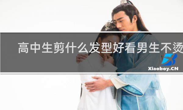 高中生剪什么发型好看男生不烫发