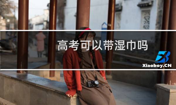 高考可以带湿巾吗