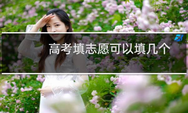 高考填志愿可以填几个