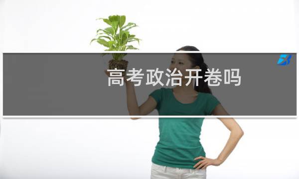 高考政治开卷吗