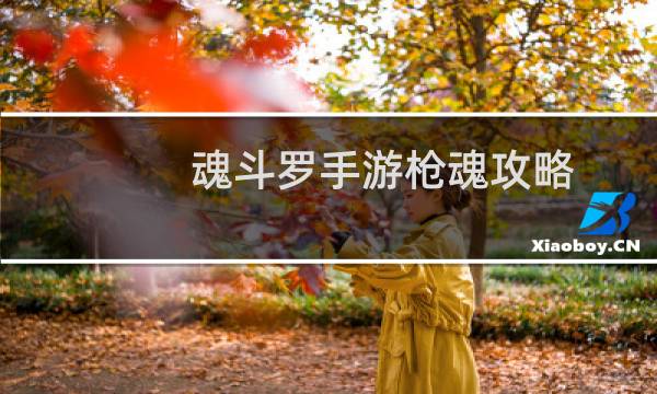 魂斗罗手游枪魂攻略