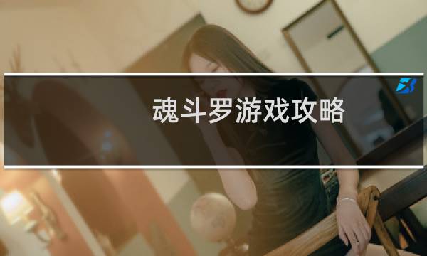 魂斗罗游戏攻略