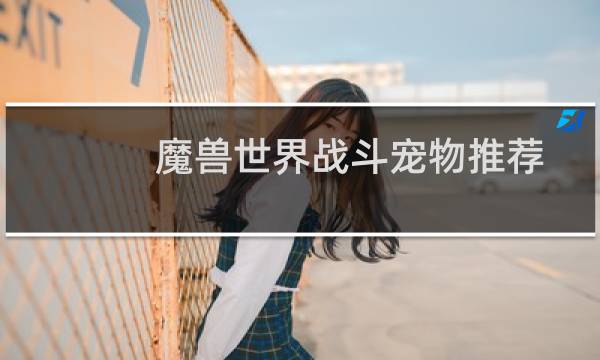 魔兽世界战斗宠物推荐