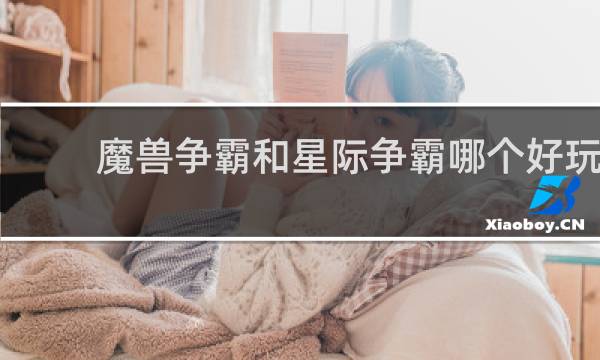 魔兽争霸和星际争霸哪个好玩