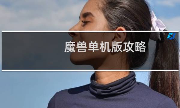 魔兽单机版攻略