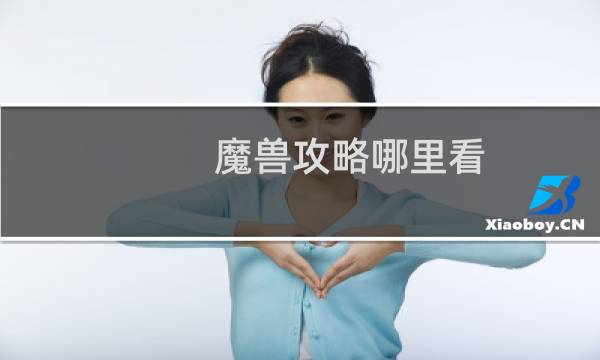 魔兽攻略哪里看