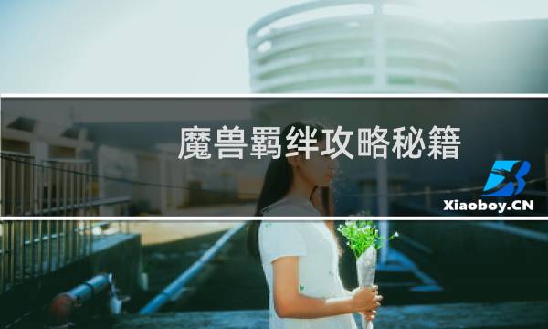 魔兽羁绊攻略秘籍