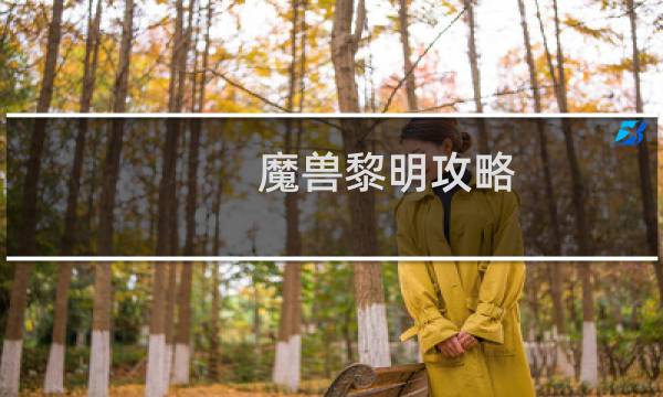 魔兽黎明攻略