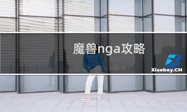 魔兽nga攻略